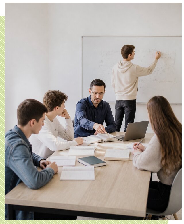 Обучение в мини группе для школьников и студентов в Алексеевке